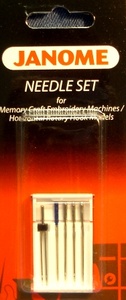 Janome 46- 200343004 5 Needles Assorted Sizes: Household Sewing Machines
