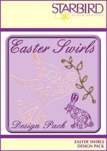 Starbird Embroidery Designs Easter Swirls Design Pack