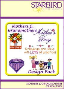 Starbird Embroidery Designs Mothers & Grandmothers Design Pack