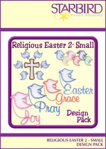 Starbird Embroidery Designs Religious Easter #2 - Small Design Pack