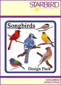 Starbird Embroidery Designs Songbirds Design Pack