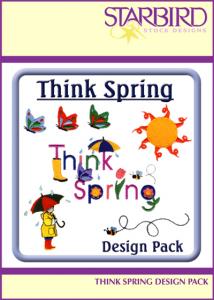 Starbird Embroidery Designs Think Spring Design Pack
