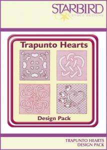 Starbird Embroidery Designs Trapunto Hearts Design Pack
