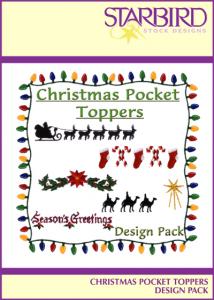 Starbird Embroidery Designs Christmas Pocket Toppers Design Pack