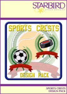 Starbird Embroidery Designs Sports Crest Design Pack