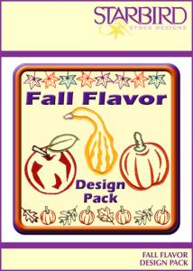 Starbird Embroidery Designs Fall Flavor Design Pack
