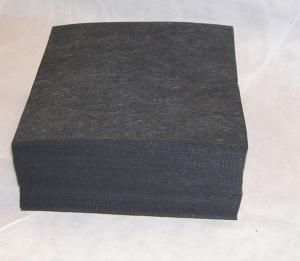 14248: HV 1525Black Tearaway Stabilizer Backing 500 Sheets 8x8" for 6x6" 5x7" Hoops