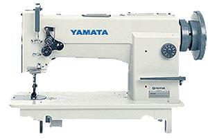 Yamata FY5618, fy-5618,  Heavy Duty Compound Feed, Big Bobbin Industrial Upholstery Sewing Machine, Assembled Table Stand & Clutch Motor