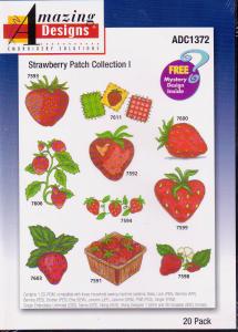 Amazing Designs ADC1372 Strawberry Patch Collection I Multi-Formatted CD