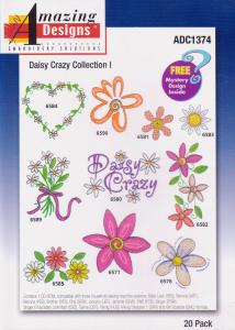 Amazing Designs ADC1374 Daisy Crazy Collection I Multi-Formatted CD