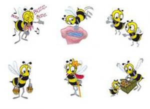 Dakota Collectibles 970322 Beez, Beez, Bees Embroidery Designs Multi-Format CD