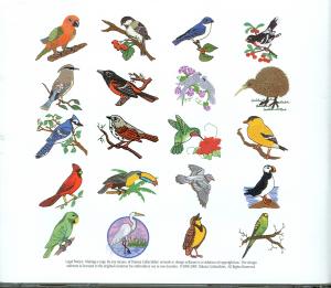 Dakota Collectibles, 970068, Pretty Birds, Embroidery Designs, Multi-Format CD