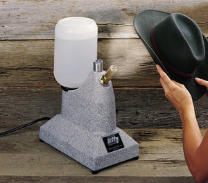 Jiffy J-1 Hat Cap Blocking Garment Steamer, 1300 Watts +Bonus $10 Essential Boiler Tank Cleaner Solution