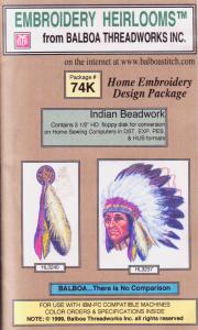 Balboa Threadworks 74K Indian Beadwork Embroidery Disks