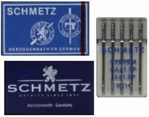 15221: Schmetz 206x13 Flat Shank Needles A100 Size 14 for Singer 206, 306, 319