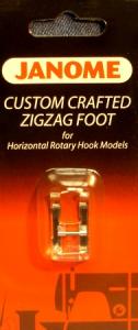 Janome 16- 200137003 Custom Crafted ZigZag Foot up to 7mm Wide