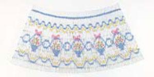 Ellen McCarn EM026 Baskets Designs Smocking Plate Sewing Pattern