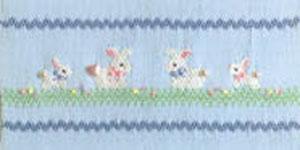 15616: Ellen McCarn EM118 Bunny Luv Smocking Plate Sewing Pattern
