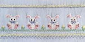 Ellen McCarn EM116 Precious Bunnies Smocking Plate Sewing Pattern