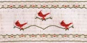 Ellen McCarn EM155 Redbirds Designs Smocking Plate Sewing Pattern