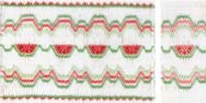 Ellen McCarn EM108 Watermelons Smocking Plate Hand Sewing Pattern