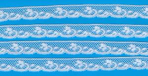 Capitol Imports 1061 French Val Lace White Lace by the Yard White 1/2"