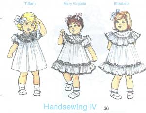 Childrens Corner French Handsewing IV Pattern Sizes 5-6