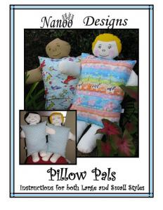 Nanoo Designs Pillow Pals Pattern In Two Sizes For Boy And Girls