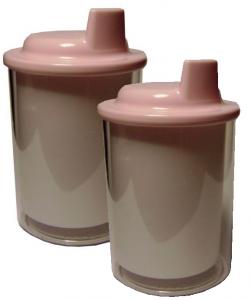 Kiwi (6) Acrylic Custom Photo or Kiwi Paper Sippy Cups