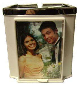 Acrylic Custom Photo or Kiwi Paper Cell Phone Holder