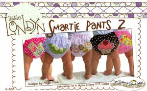 17557: Little London LL808 Smartie Pants 2 Diaper Cover, 0-12 mo, 12-24mo