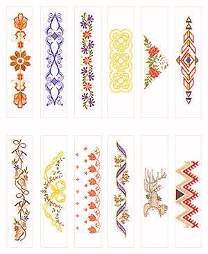 Pfaff No. 48 Pattern Combinations Embroidery Card