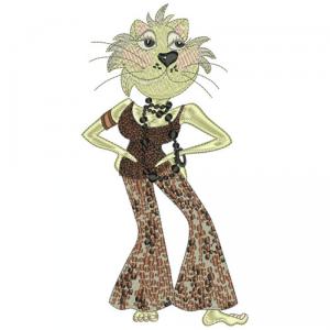 Loralie Fresh 631601 Wild Cat Women Jumbo Designs 50% Off Half Price