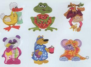 Dakota Collectibles F70343 Bedtime Critters Applique Multi-Formatted CD