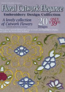Dakota Collectibles 970377 Floral Cutwork Elegance Embroidery Designs Multi-Formatted CD