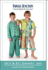 22806: Indygo Junction IJ842 Jack And Jill Jammies Pattern Sizes 4-6-8-10-12