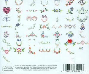 Amazing Designs ENHMCMP1 Martha Pullen's Little Pleasures Coll. 1 Janome Elna Embroidery Cards