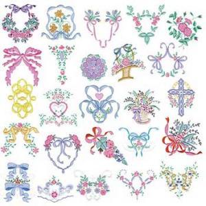 Amazing Designs HMC MP3 Martha Pullen's Heirloom Collection I Viking  Embroidery Cards