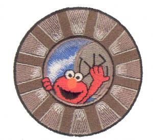 Amazing Designs PFMC SS4 Elmo in Grouchland Collection 1 Pfaff Embroidery Card