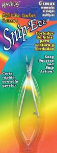 Snip Eze Easy Squeeze Spring Scissors 4-3/4 Sewing Embroidery Quilting