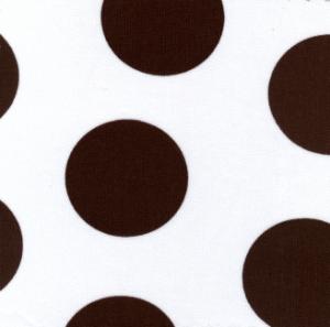 Fabric Finders 15 Yd Bolt 9.34 A Yd #622 Pique White with Black Dot 100% Cotton 60"