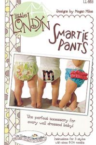 Little London LL803 93-6329 Smartie Pants Diaper Cover, 0-12 mo, 12-24mo