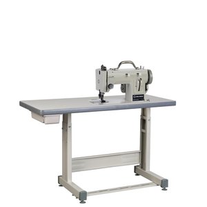 Reliable, Barracuda, Table, 20x48x30"H, Adjust, Metal, K, Legs, Stand,   Flatbed, 14.5x7", Home, Industrial, Sewing, Machine, Built, In, Motor, Rubber, Feet, Storage, Drawer, Sailrite, LS, Consew, 206, Alpha, Sew, Yamata, Janome, Singer, Bernina, Necchi, Lamp, Shown, Optional