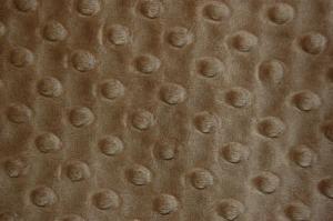 Shannon Fabrics Cuddle Dimple Cappuccino 100% Polyester 58" Fabric
