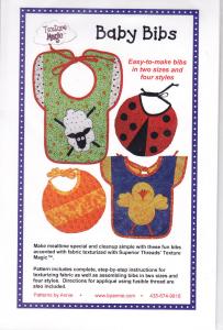 Patterns By, Annie Unrein, 93-4142, Baby Bibs, Sewing Pattern