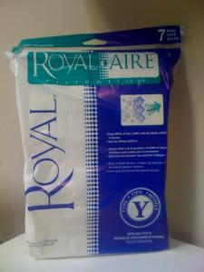 Royal Aire AR10140 Filtration Replacement Bags 6Pk for CR50005 Upright Vacuum Cleaner