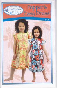 Vanilla House P170 Peppers Easy Dress Pattern Sizes 2 to 8