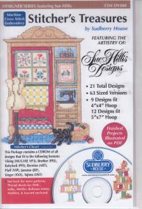 Sudberry House D9300 Stitchers Treasures Multi-Formatted CD