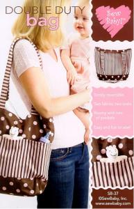 Sew Baby SB-37 Double Duty Bag Pattern Reversible