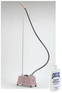Jiffy PINK J4000DM Drapery Fabric Steamer Not for Clothing,7.5' Hose Free Ship & Cleaner+Bonus $10 Value Essential Jiffy Boiler Tank Cleaner Solution